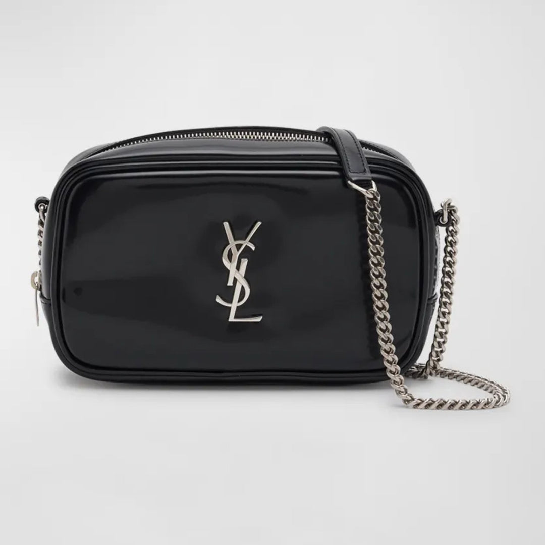 YSL - Handbag - SAINT LAURENT Lou Mini bag in Shiny Canvas - 756837FACCO1000 - Ask Me Wear