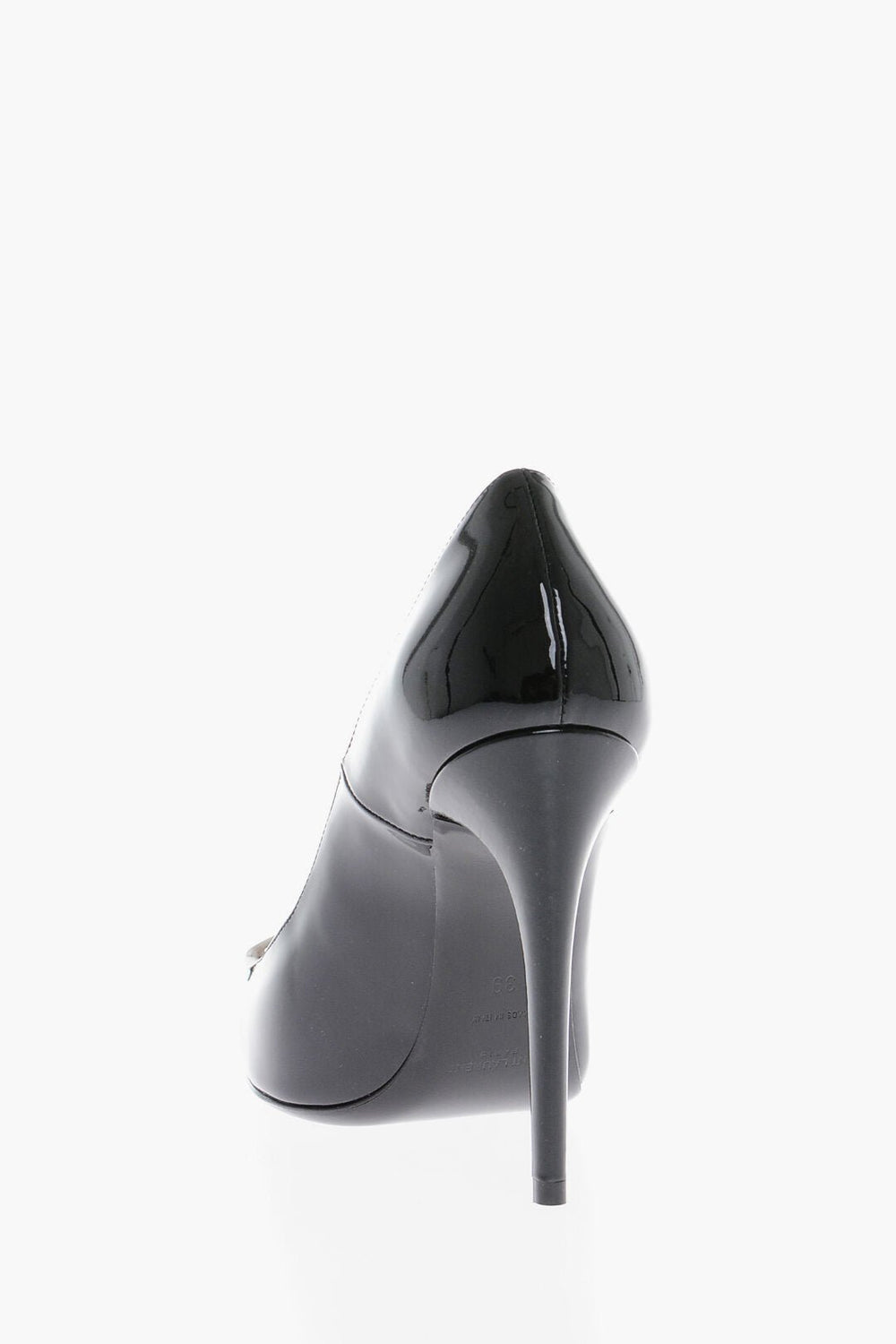 Shoes - Saint Laurent Pointed Patent Leather Pumps Heel 11 cm - 8130792970 - Ask Me Wear