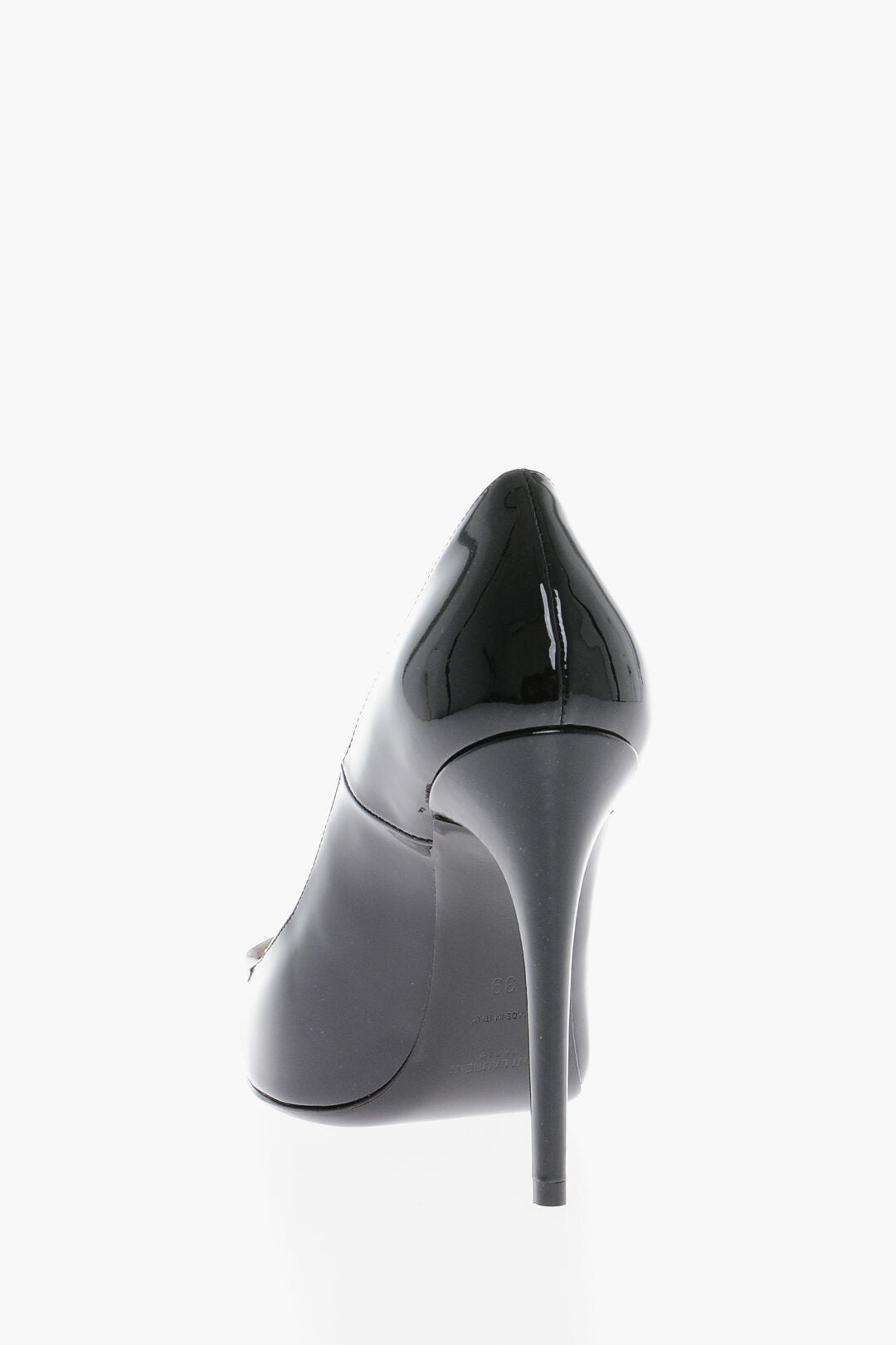 Shoes - Saint Laurent Pointed Patent Leather Pumps Heel 11 cm - 8130792970 - Ask Me Wear