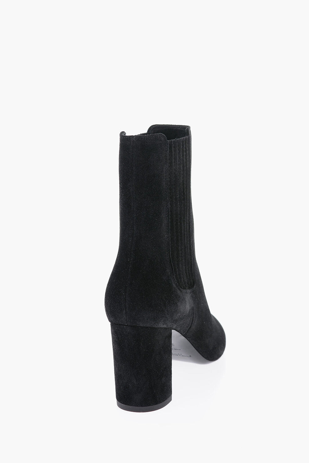 Shoes - Saint Laurent Suede Boots Heel 7 cm - 8094527059 - Ask Me Wear