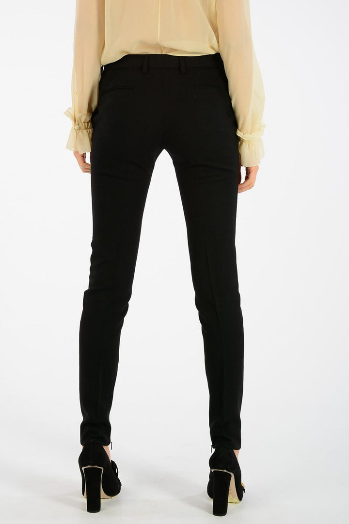 Clothing - Pants - Saint Laurent Wool Pants with Zipped Ankle - 8055892726 - Ask Me Wear