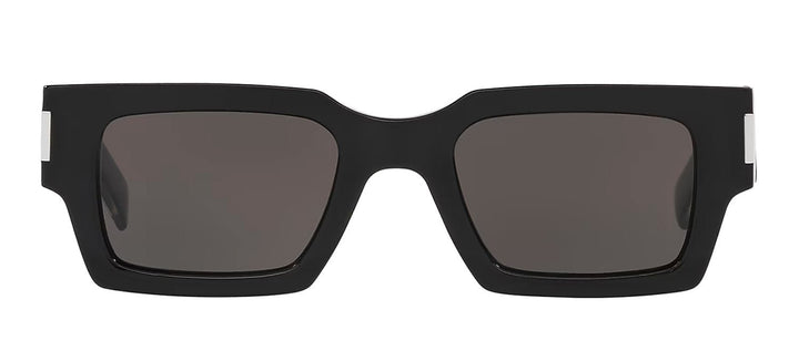 Saint LaurentSunglasses - Saint Laurent CLASSIC SL 572S 001 Rectangle Plastic Black Sunglasses with Grey Lens - SL_572S_001_50mm - Ask Me Wear