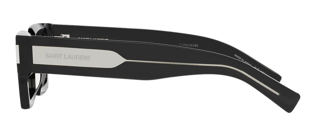 Saint LaurentSunglasses - Saint Laurent CLASSIC SL 572S 001 Rectangle Plastic Black Sunglasses with Grey Lens - SL_572S_001_50mm - Ask Me Wear