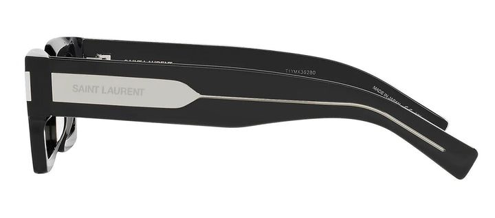 Saint LaurentSunglasses - Saint Laurent CLASSIC SL 572S 001 Rectangle Plastic Black Sunglasses with Grey Lens - SL_572S_001_50mm - Ask Me Wear