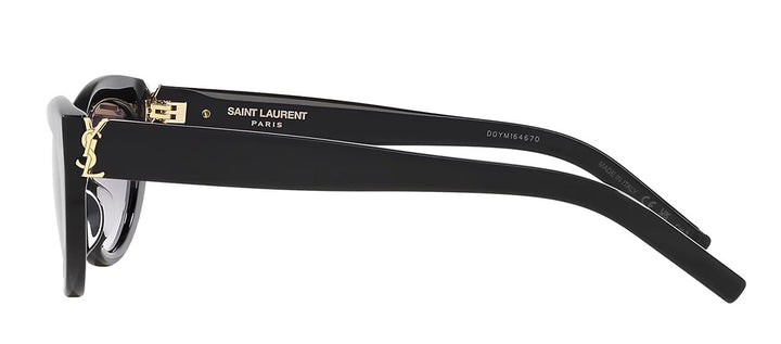 Saint LaurentSunglasses - Saint Laurent MONOGRAM SL M115S 002 Cat - Eye Plastic Black Sunglasses with Grey Gradient Lens - SL_M115S_002_54mm - Ask Me Wear