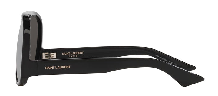 Saint LaurentSunglasses - Saint Laurent SL 652 SOLACE 001 Aviator Plastic Black Sunglasses with Grey Lens - SL_652_SOLACE_001_59mm - Ask Me Wear