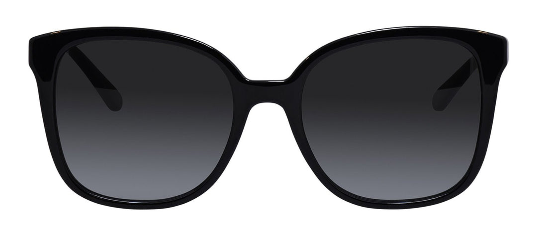 Salvatore FerragamoSunglasses - Salvatore Ferragamo SF 1072S 001 Square Plastic Black Sunglasses with Grey Gradient Lens - SF_1072S_001_56mm - Ask Me Wear