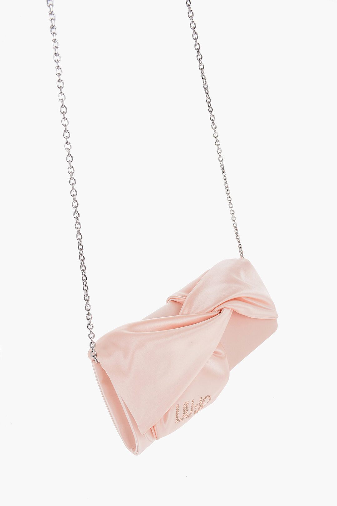 Liu Jo Satin Clutch With Shoulder Chain