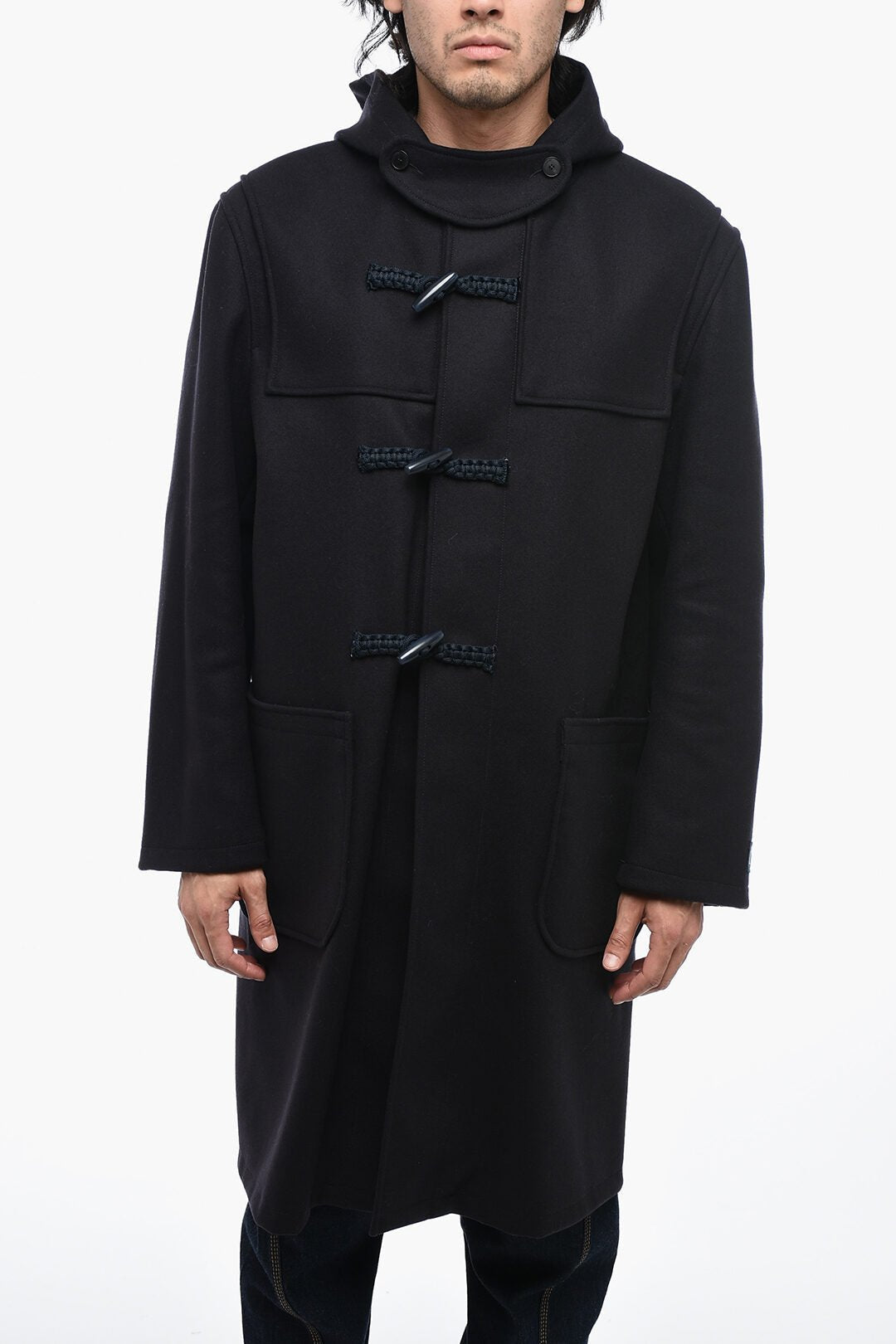 Other - Seafarer Wool Cloth Coat with Frog Closure - 8000000129123 - Ask Me Wear