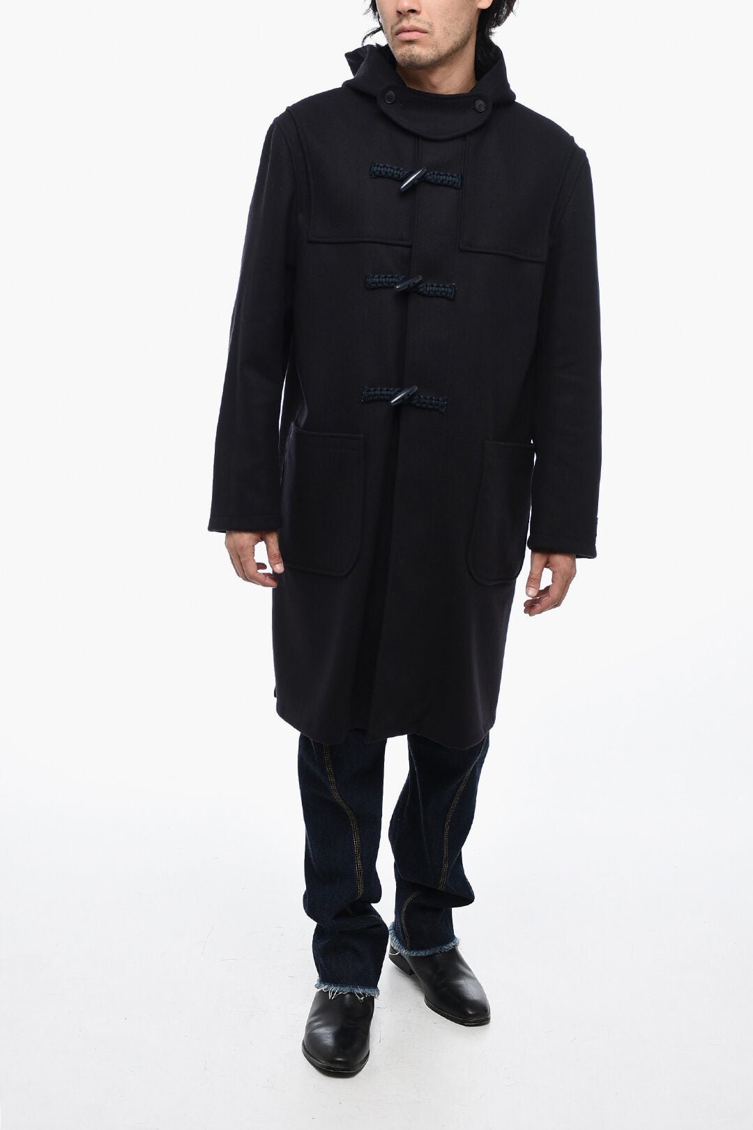 Other - Seafarer Wool Cloth Coat with Frog Closure - 8000000129123 - Ask Me Wear