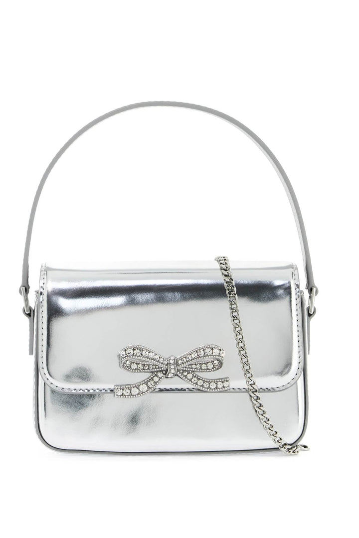 Bags - Self Portrait Micro Laminated Leather Handbag - 242632ABS000008 - SILVE - os - Ask Me Wear