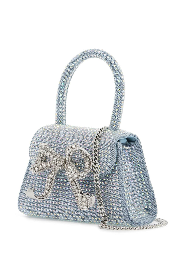 Bags - Self Portrait The Bow Micro Bag - 242632ABS000006 - BLUE - os - Ask Me Wear