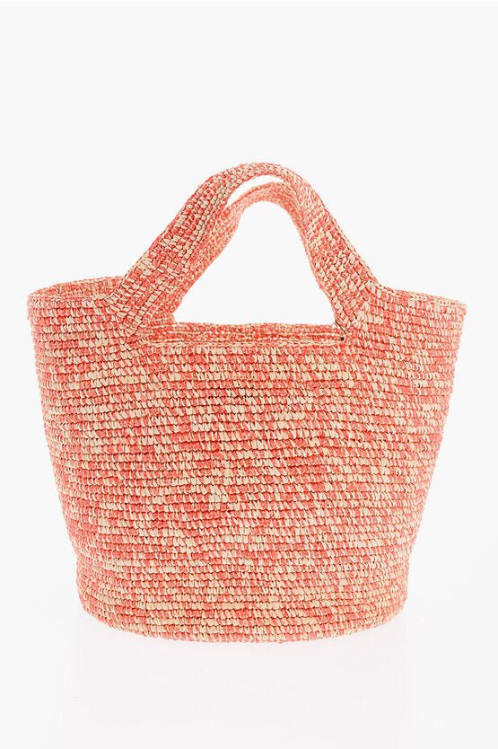 Bags - Sensi Studio Toquilla Straw Beach Tote Bag - 5500038921971 - Ask Me Wear