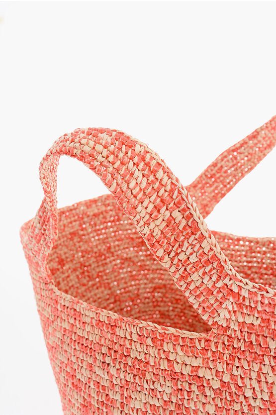 Bags - Sensi Studio Toquilla Straw Beach Tote Bag - 5500038921971 - Ask Me Wear