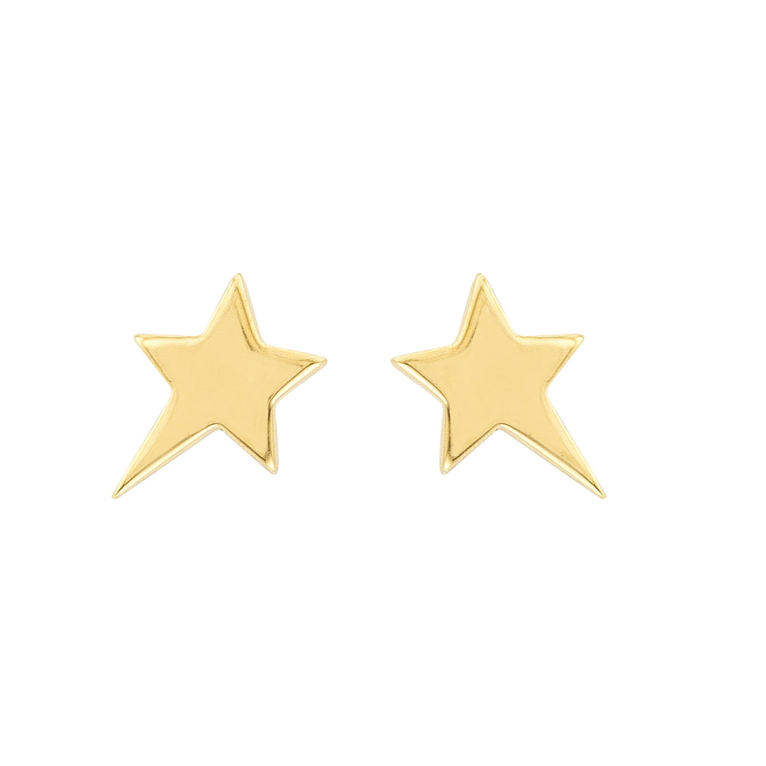 SSELECTS - Earrings - Shooting Star Micro Stud Earrings - TM022999 - 14Y - Ask Me Wear