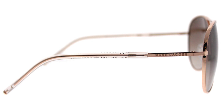 Marc Jacobs Marc 59 WM4 JD Aviator Metal Gold Sunglasses with Brown Gradient Lens