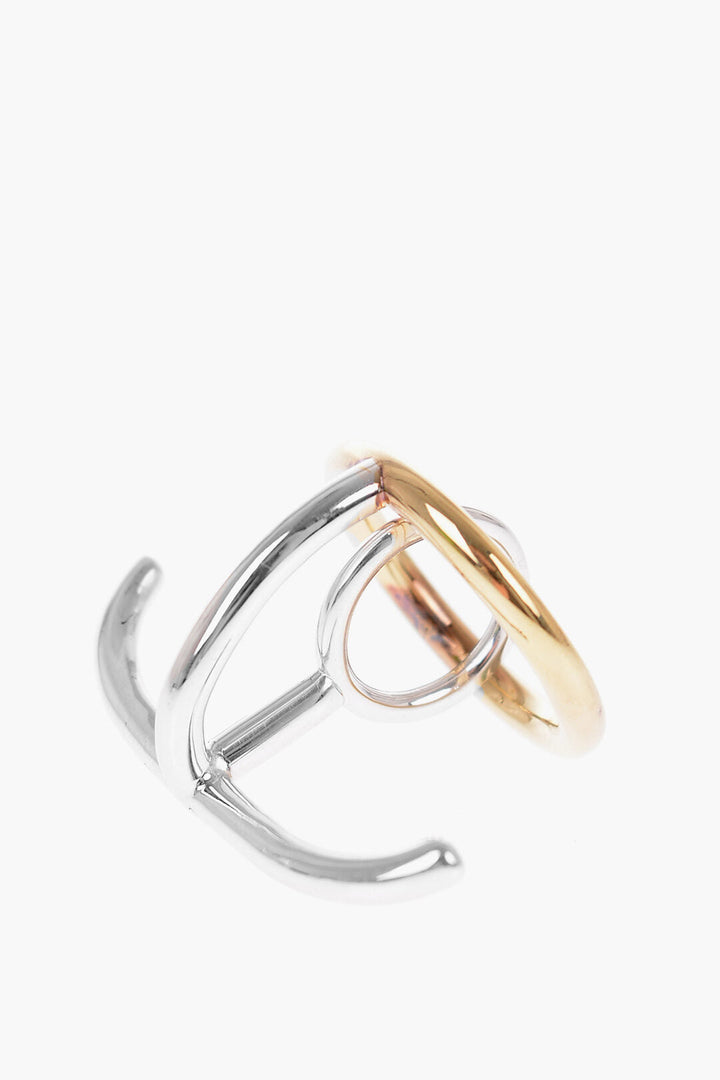 Charlotte Chesnais Silver SATURN Double Ring