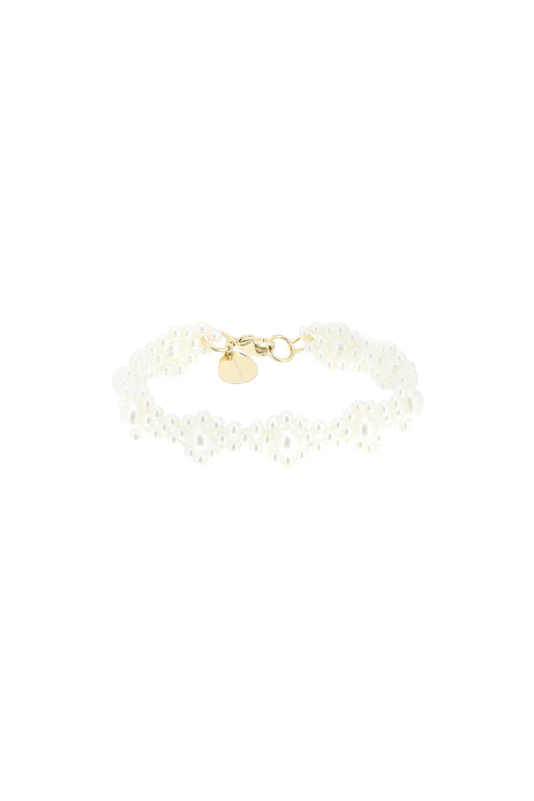 Bracelets - Simone Rocha Bracelet With Daisy - Shaped Beads - 241911ABG000004 - PEARL - os - Ask Me Wear