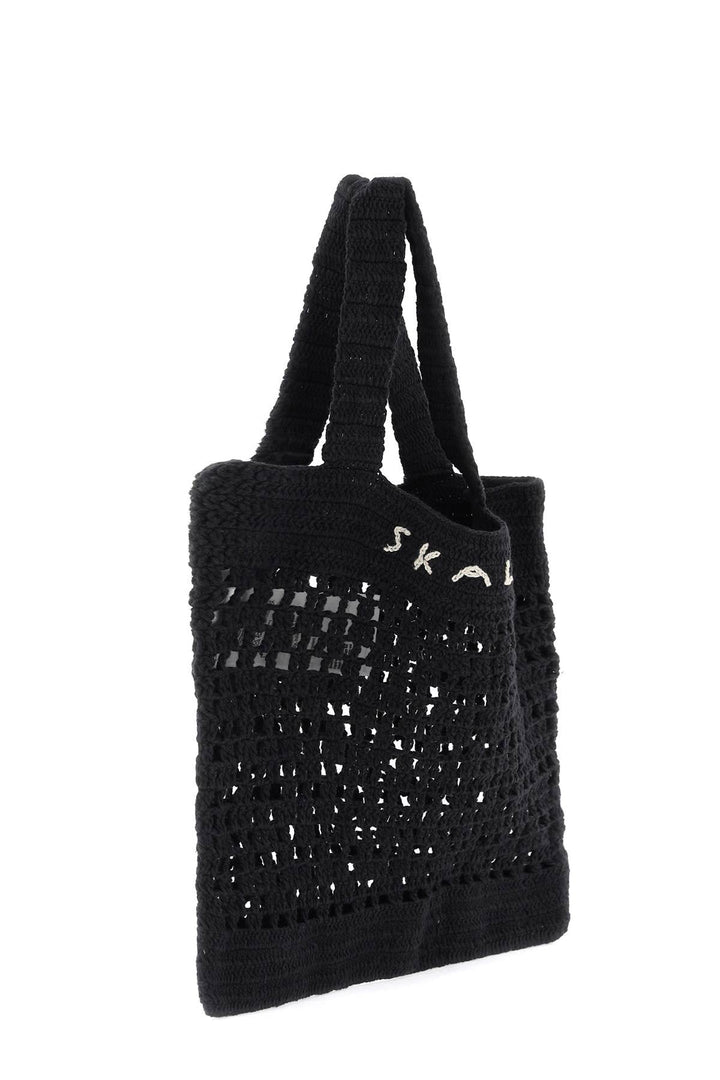 Bags - Skall Studio Evalu Crochet Handbag In 9 - 241A38ABS000001 - BLK - os - Ask Me Wear