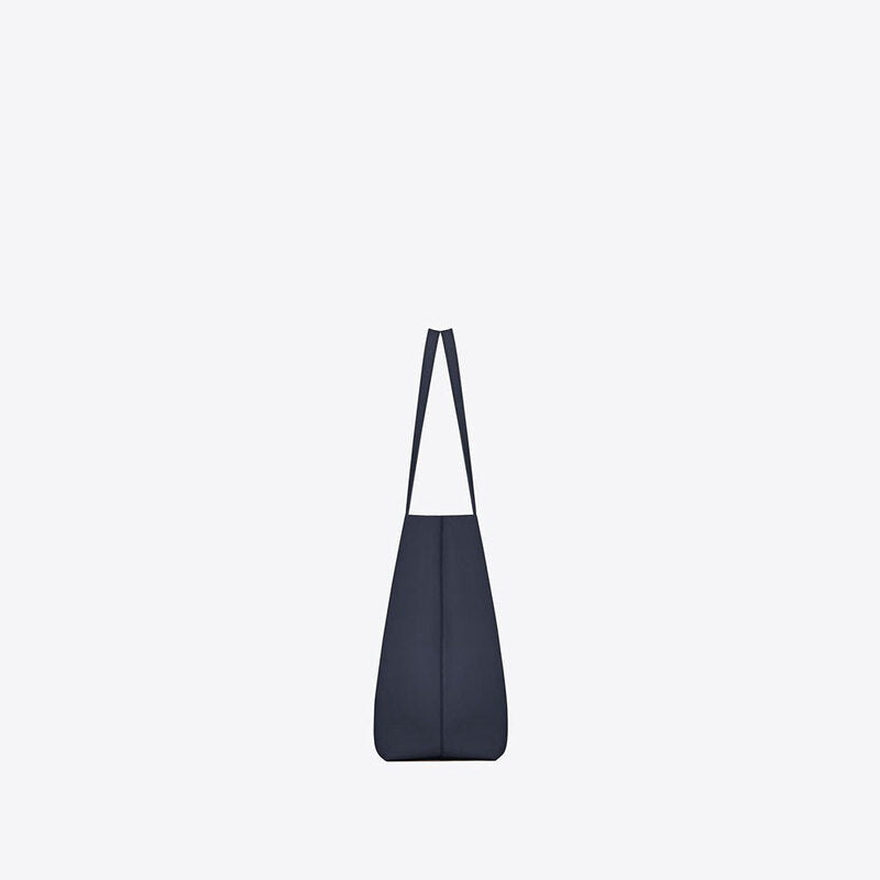 Saint Laurent Large Leather East/West Tote Bag – blue