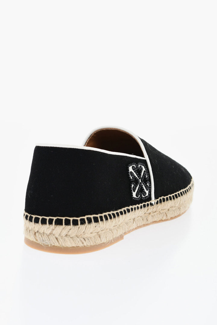 Off-White Slip-On ANGLETTE Espadrillas With Embroidered Logo