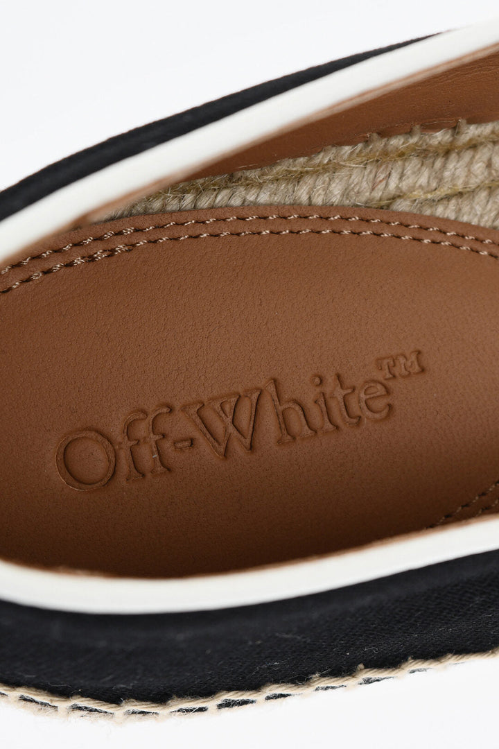 Off-White Slip-On ANGLETTE Espadrillas With Embroidered Logo