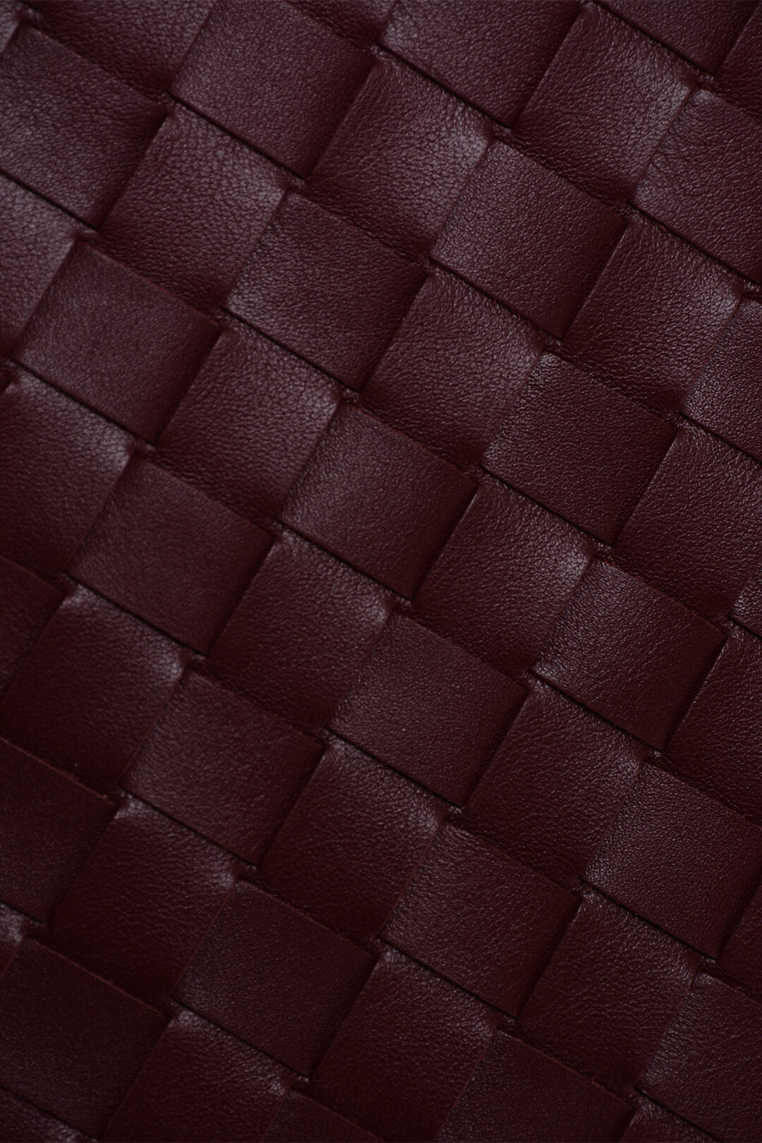 Bottega Veneta Solid Color Braided Leather Document Holder