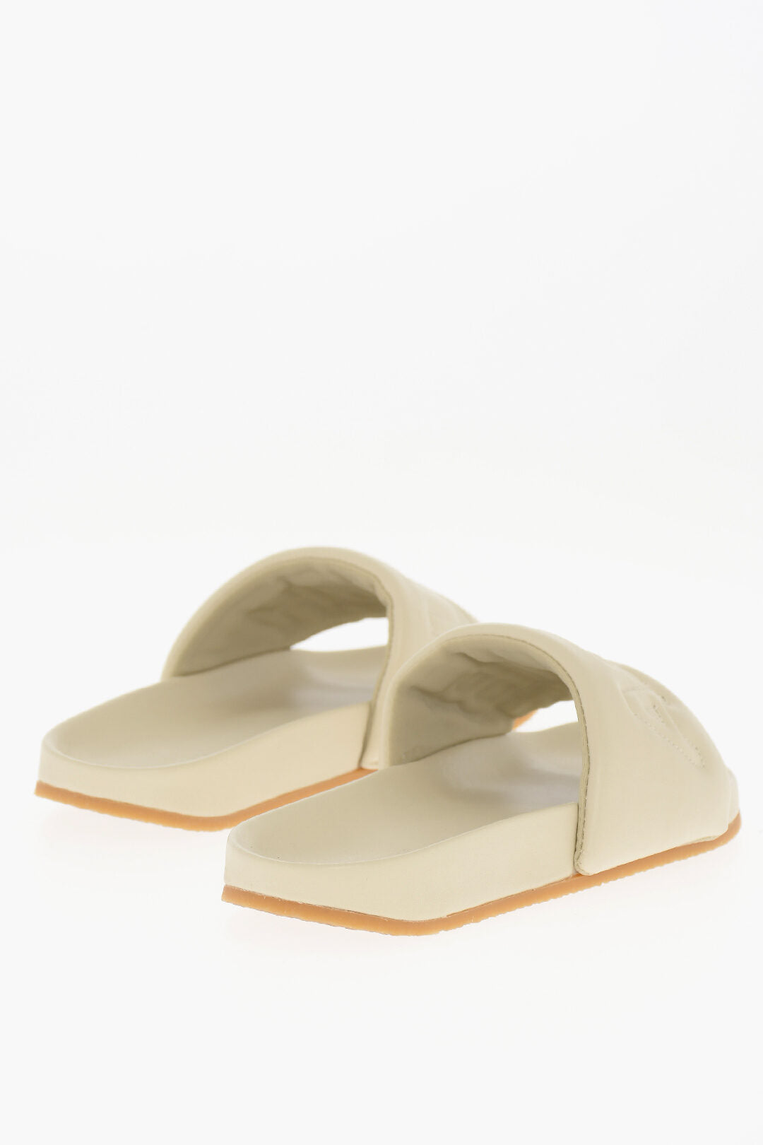 Ambush Solid Color Leather Slides