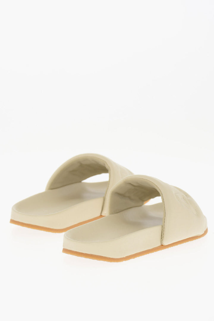Ambush Solid Color Leather Slides