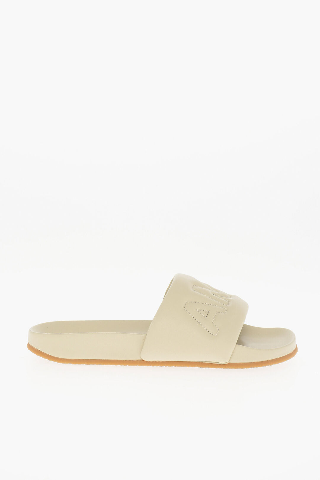 Ambush Solid Color Leather Slides