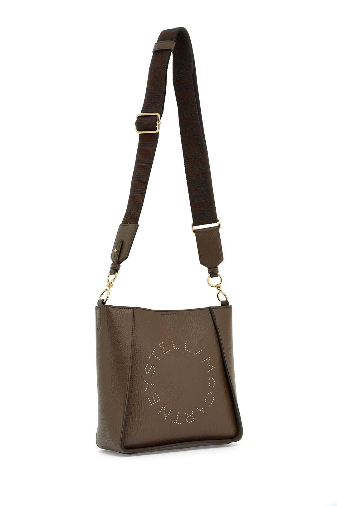 Bags - Stella Mccartney Crossbody Bag With Perforated Stella Logo - 242608ABS000008 - 2000 - os - Ask Me Wear