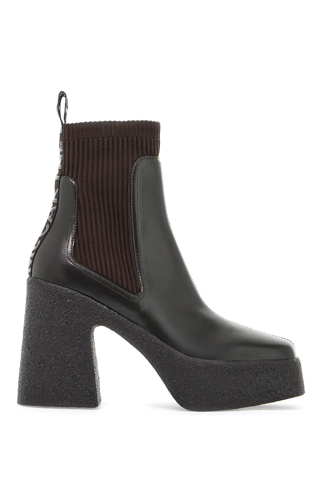 Shoes - Stella Mccartney Skyla Sock Ankle Boots With Heel - 242608NSV000002 - 2040 - 36 - Ask Me Wear