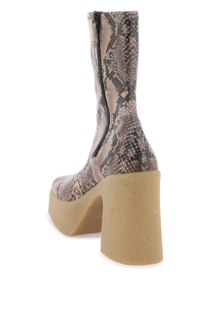 Shoes - Stella Mccartney Skyla Wedge Ankle Boots In Alter Python - 232608NSV000006 - 2007 - 36 - Ask Me Wear