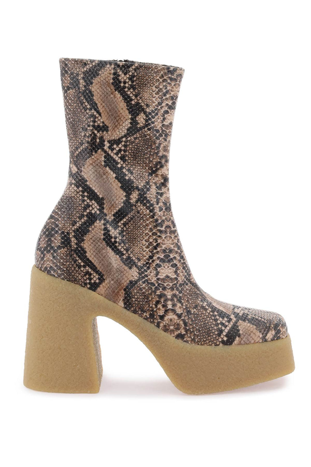 Shoes - Stella Mccartney Skyla Wedge Ankle Boots In Alter Python - 232608NSV000006 - 2007 - 36 - Ask Me Wear