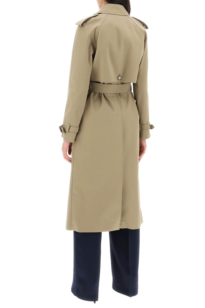 Clothing - Stella Mccartney Sustainable Cotton Double - Breasted Trench - 241608DIM000001 - 3032 - 40 - Ask Me Wear