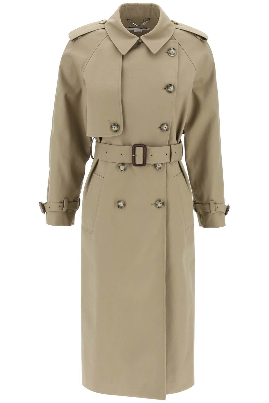 Clothing - Stella Mccartney Sustainable Cotton Double - Breasted Trench - 241608DIM000001 - 3032 - 40 - Ask Me Wear