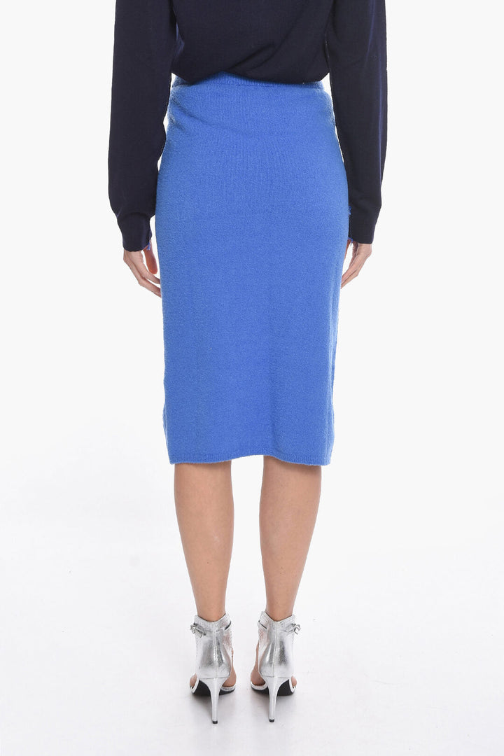 Nanushka Stretchy Knit Midi Skirt