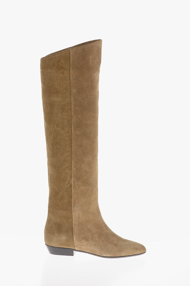 Isabel Marant Suede Knee-Lenght CITY Boots