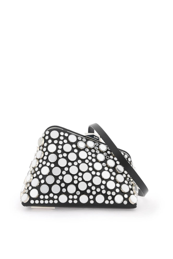 Bags - The Attico Mini Midnight Clutch With Mirrored Studs - 241837ABS000002 - 100 - os - Ask Me Wear