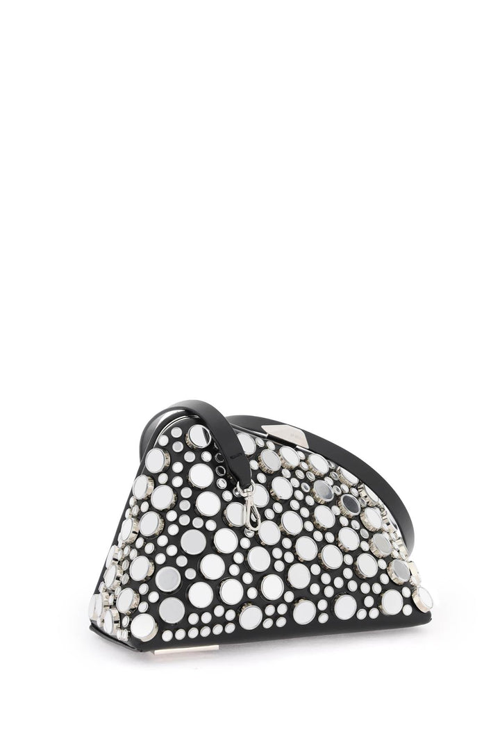 Bags - The Attico Mini Midnight Clutch With Mirrored Studs - 241837ABS000002 - 100 - os - Ask Me Wear