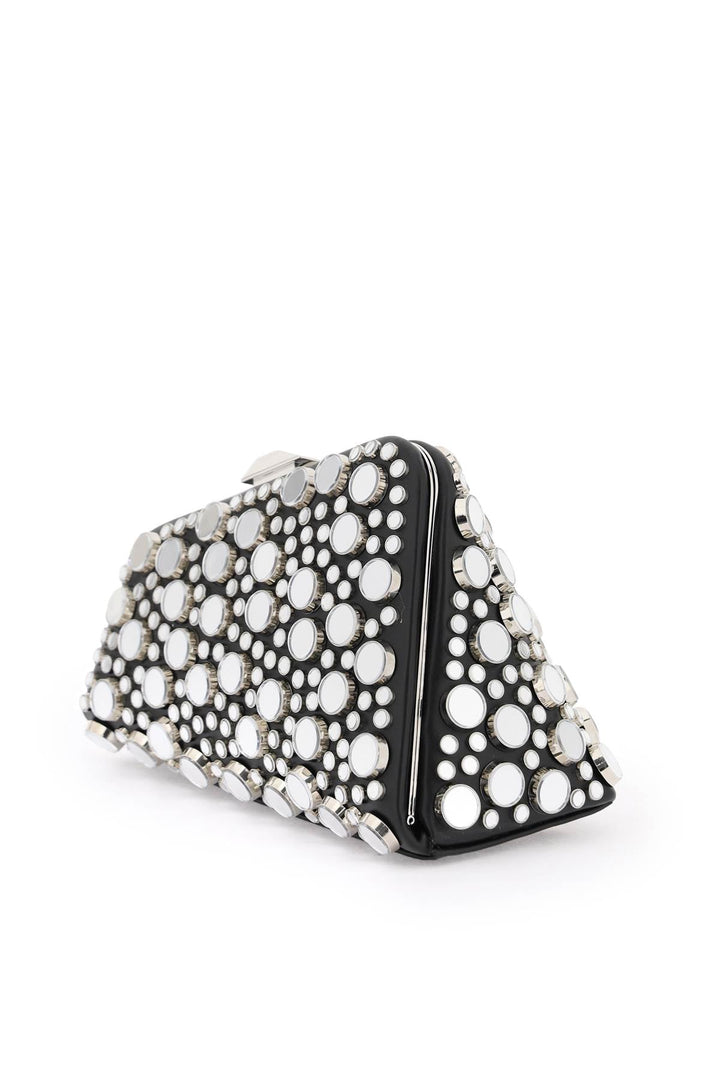 Bags - The Attico Mini Midnight Clutch With Mirrored Studs - 241837ABS000002 - 100 - os - Ask Me Wear