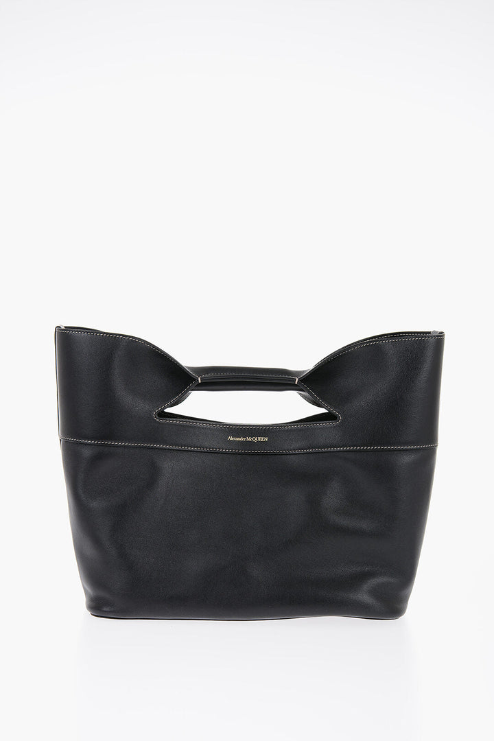 Alexander McQueen THE BOW Tote Bag with Clutch and Shoulder Strap