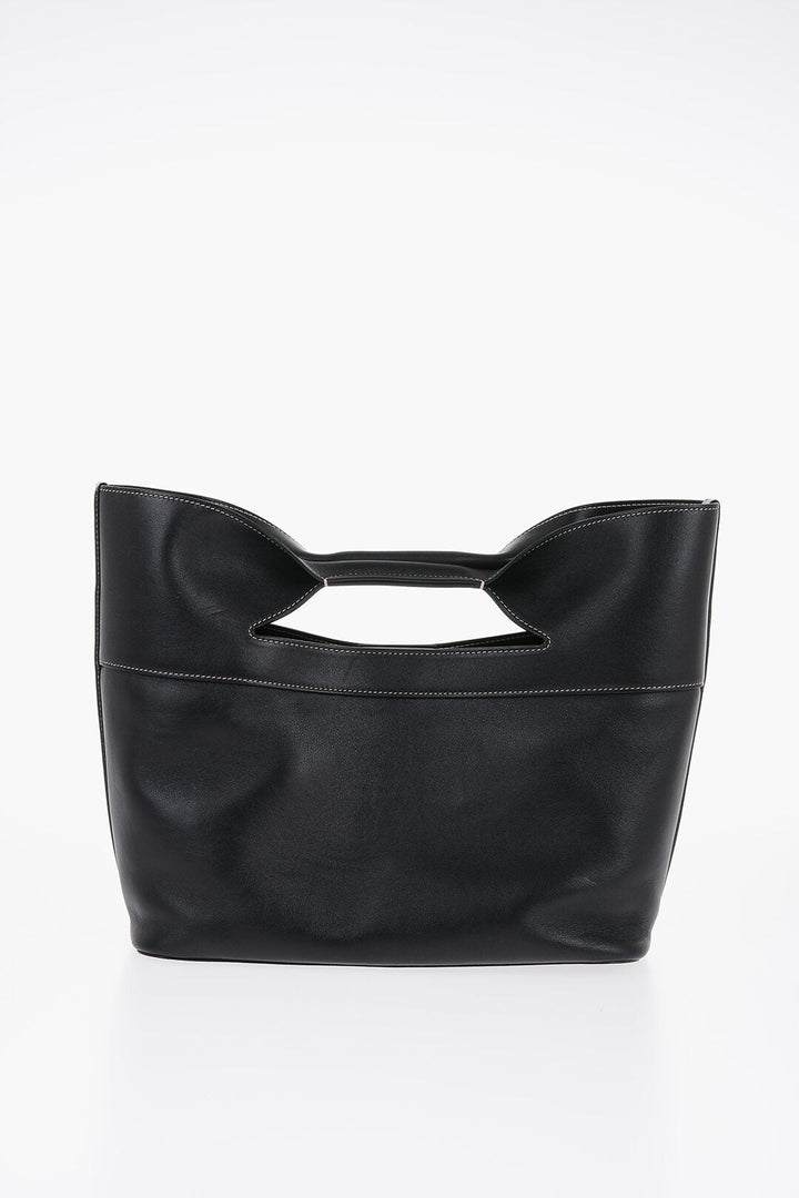 Alexander McQueen THE BOW Tote Bag with Clutch and Shoulder Strap