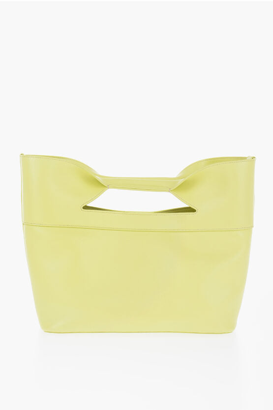 Bolso de mano THE BOW de Alexander McQueen con clutch y correa para el hombro