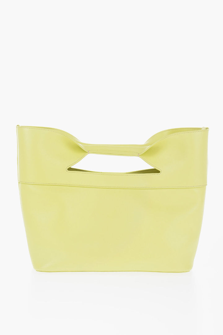 Alexander McQueen THE BOW Tote Bag with Clutch and Shoulder Strap
