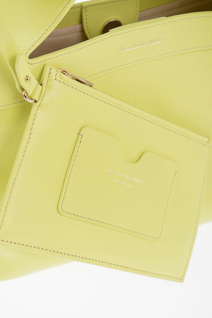 Alexander McQueen THE BOW Tote Bag with Clutch and Shoulder Strap