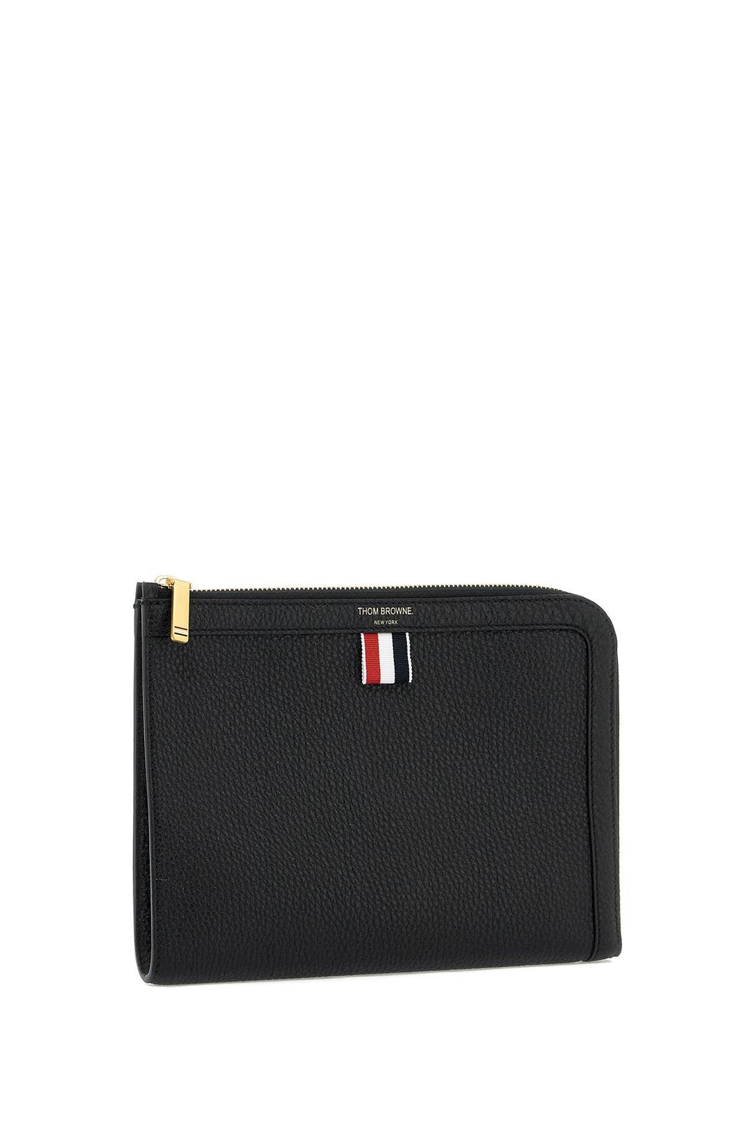 Bags - Thom Browne "embossed Leather Pouch - 242976FBS000004 - 001 - os - Ask Me Wear