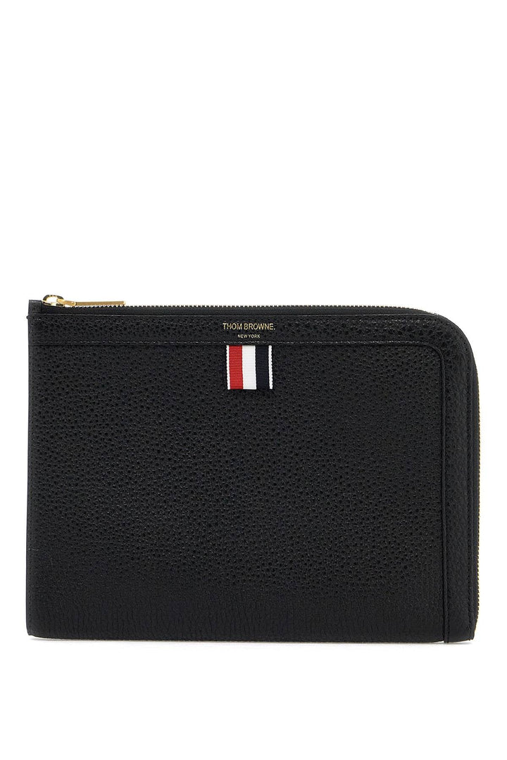 Bags - Thom Browne "embossed Leather Pouch - 242976FBS000004 - 001 - os - Ask Me Wear