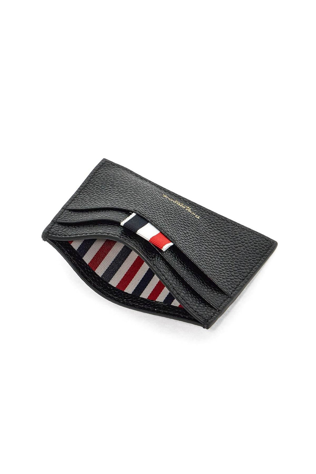 Bags - Thom Browne Grain Leather Cardholder - 242976APC000002 - 001 - os - Ask Me Wear