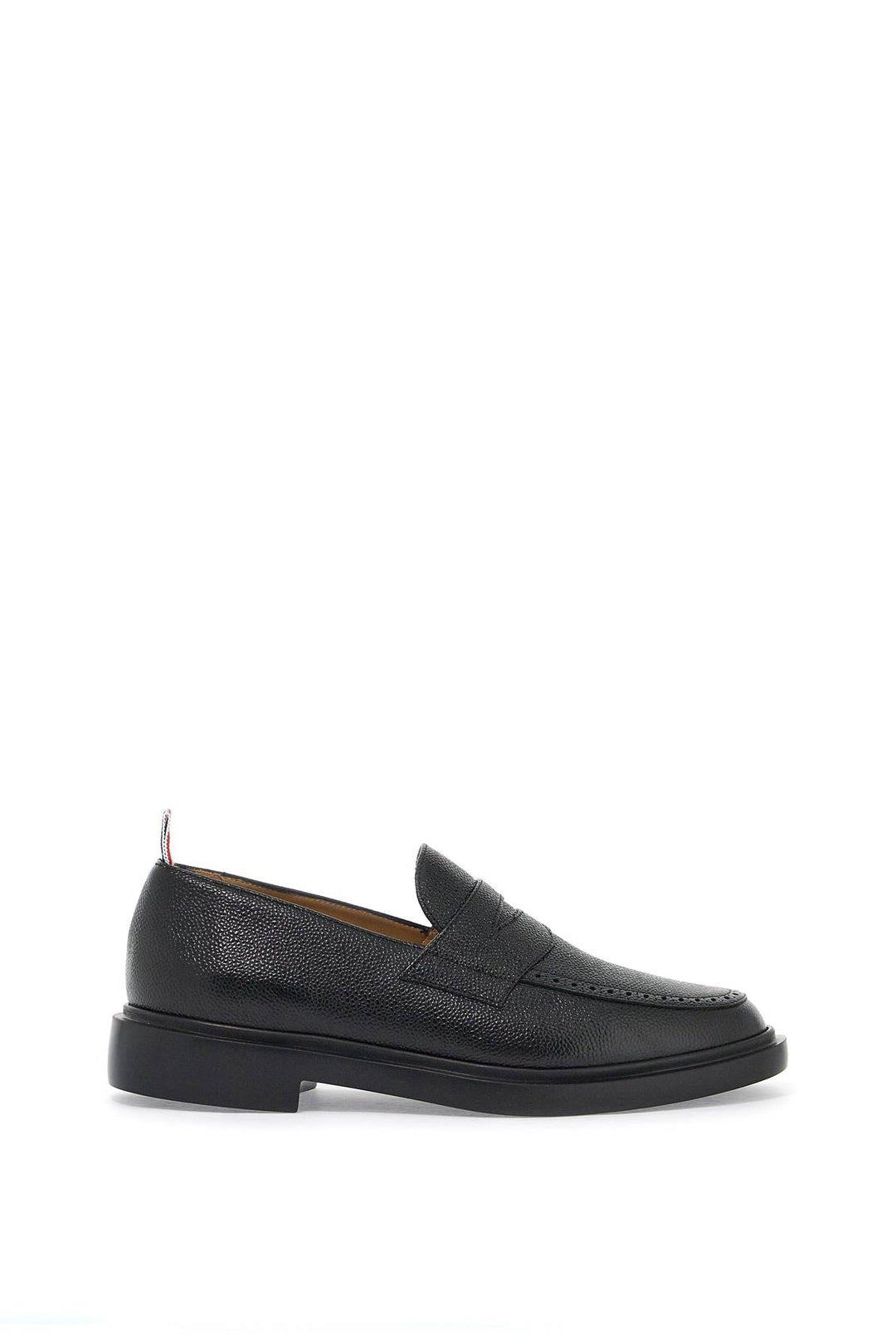 Shoes - Thom Browne Leather Loafers - 242976LMO000001 - 001 - 10 - Ask Me Wear